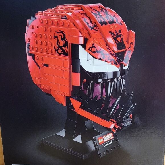 LEGO Marvel Spider-Man Carnage Building Kit Helmet 76199 - Picture 8 of 12